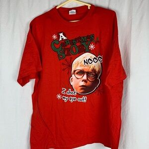 A CHRISTMAS STORY RALPHIE I SHOT MY EYE OUT SHIRT